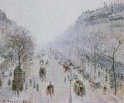 Camille Pissarro boulevard montmartre Germany oil painting artist